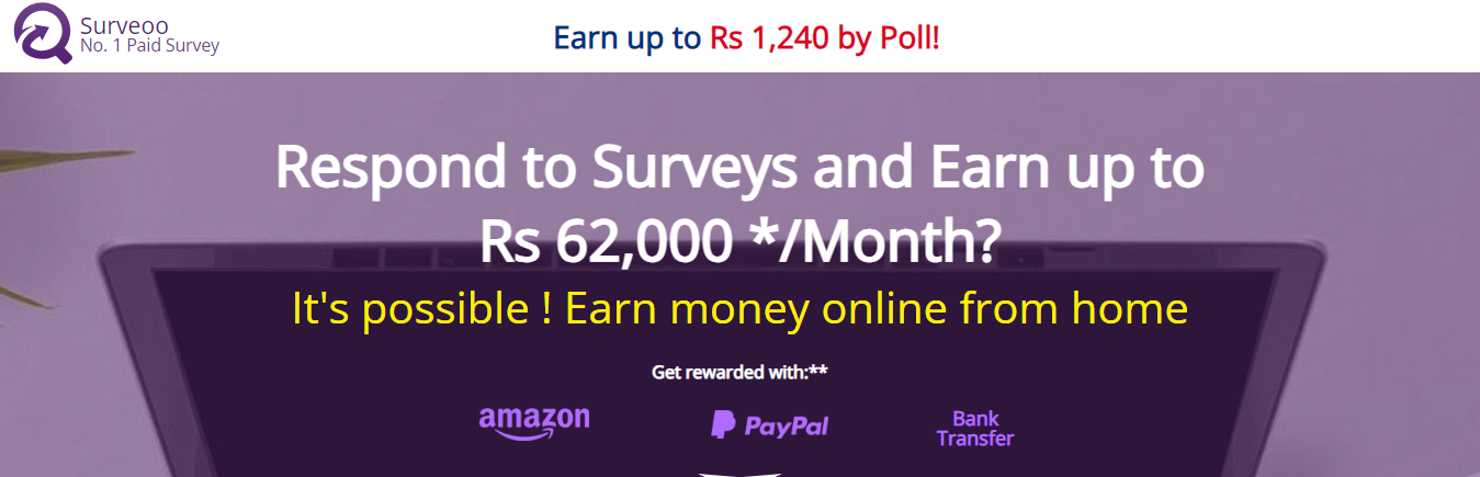 Surveoo: Legit Earning Way